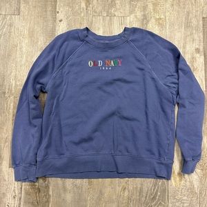 Long-Sleeve Logo Graphic French-Terry Sweatshirt for Women